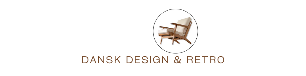 Logo klassisk living. Retromøbler. Brugte møbler